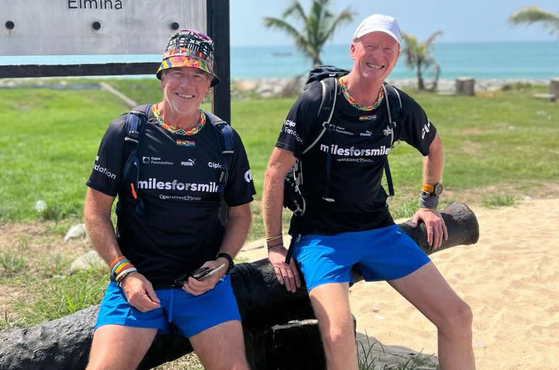 Miles for Smiles – David Grier takes on another challenge