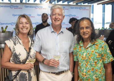 Cipla South Africa CEO, Paul Miller chats to Prof Anil Madaree, Medical Director of Operation Smile South Africa